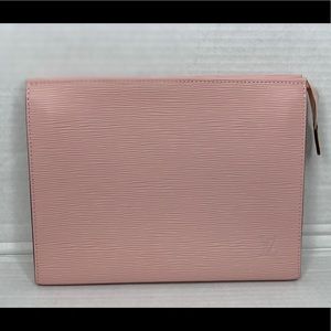 Authentic Rose Ballerine Epi Toiletry 26